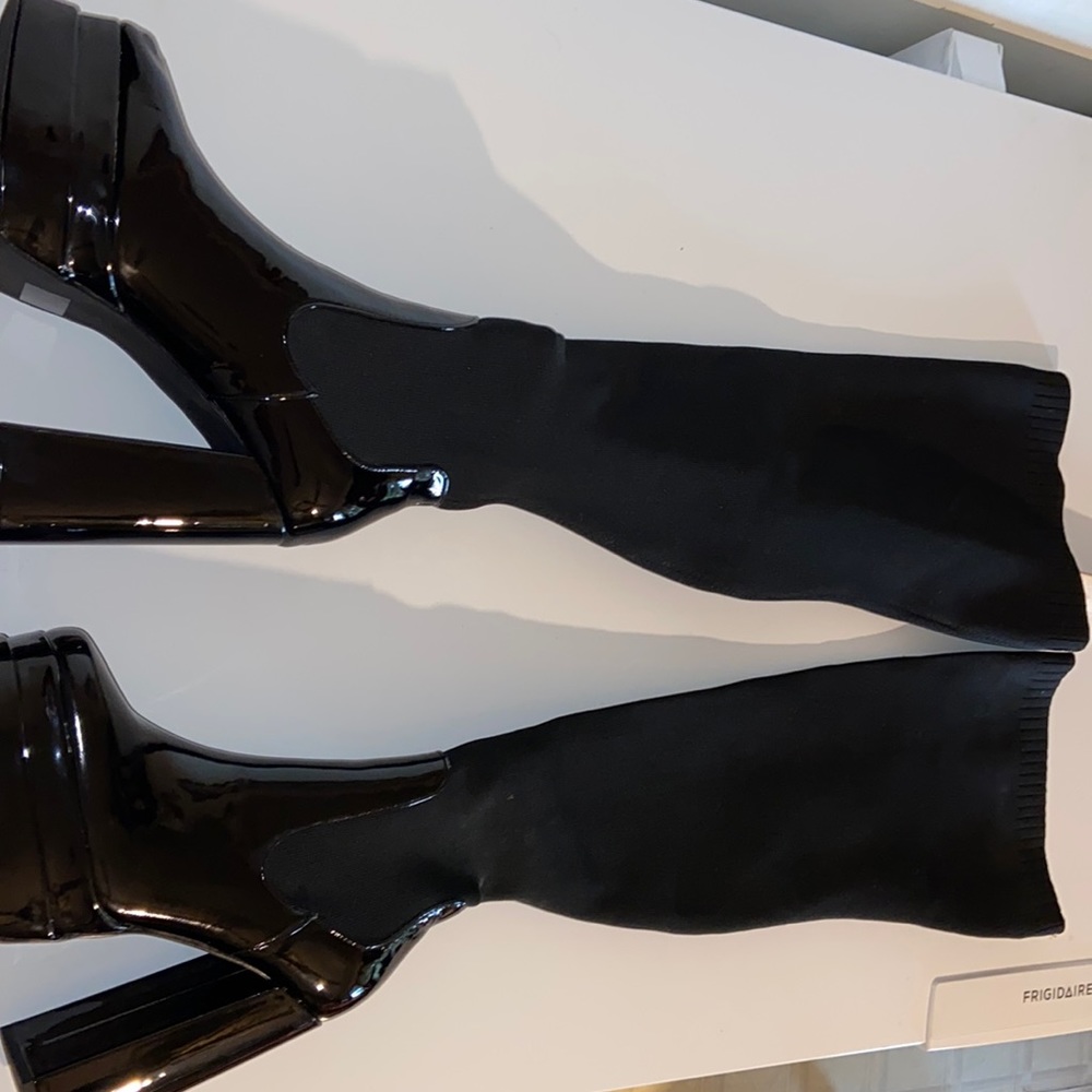 Miss Lola black boots.